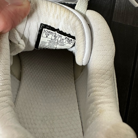 Fila Womens Classico 18 5CM00152-100 White Casual Shoes Sneakers Size 8 - Picture 11 of 11